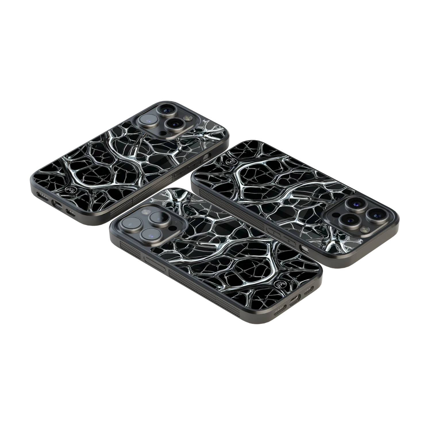 Luxury Glass Back Mobile Cover for iPhone, Samsung Galaxy, OnePlus, Pixel, Redmi & More