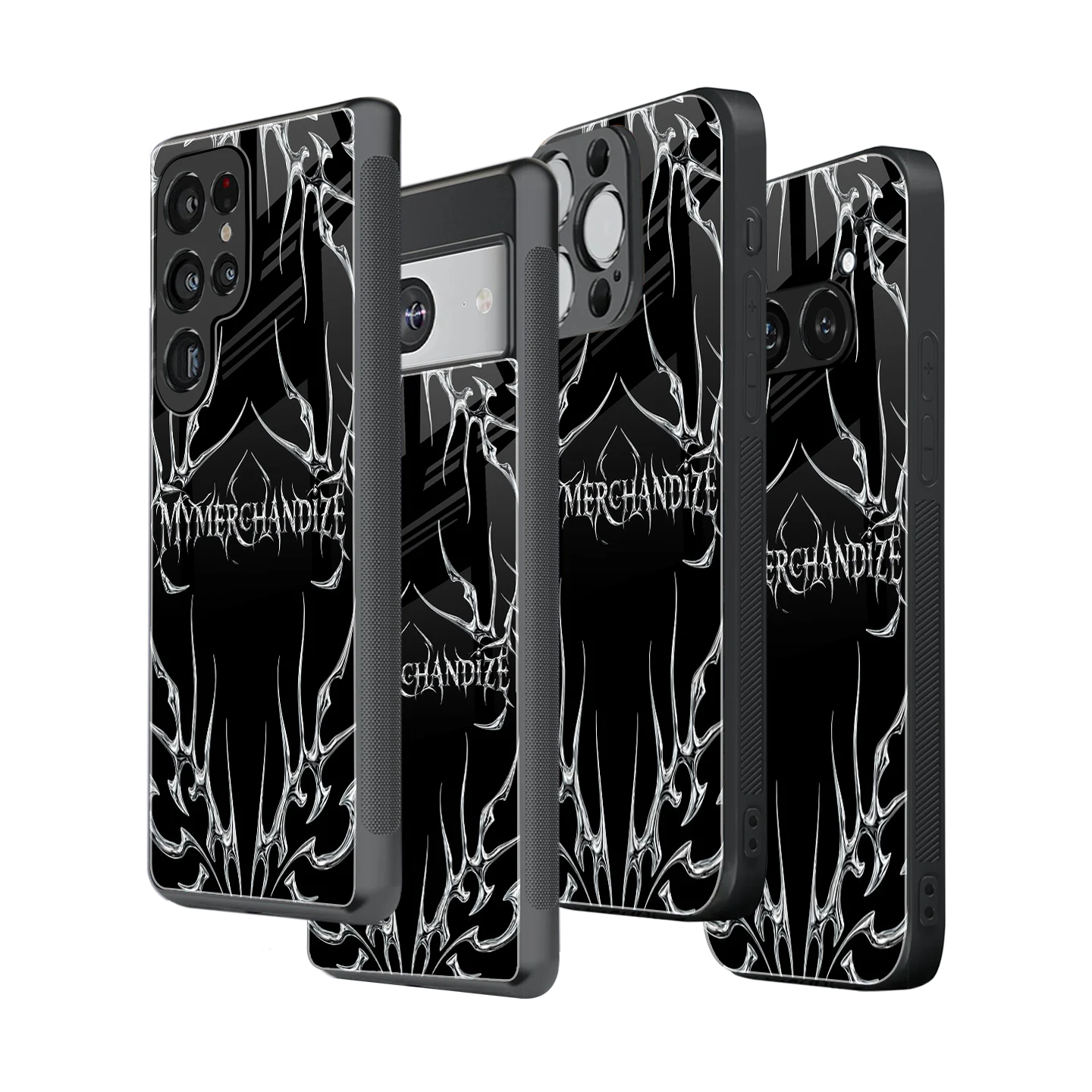 Stylish Glass Back Case for All Smartphones iPhone, Samsung, OnePlus, Pixel, Redmi, Oppo, Vivo, Motorola