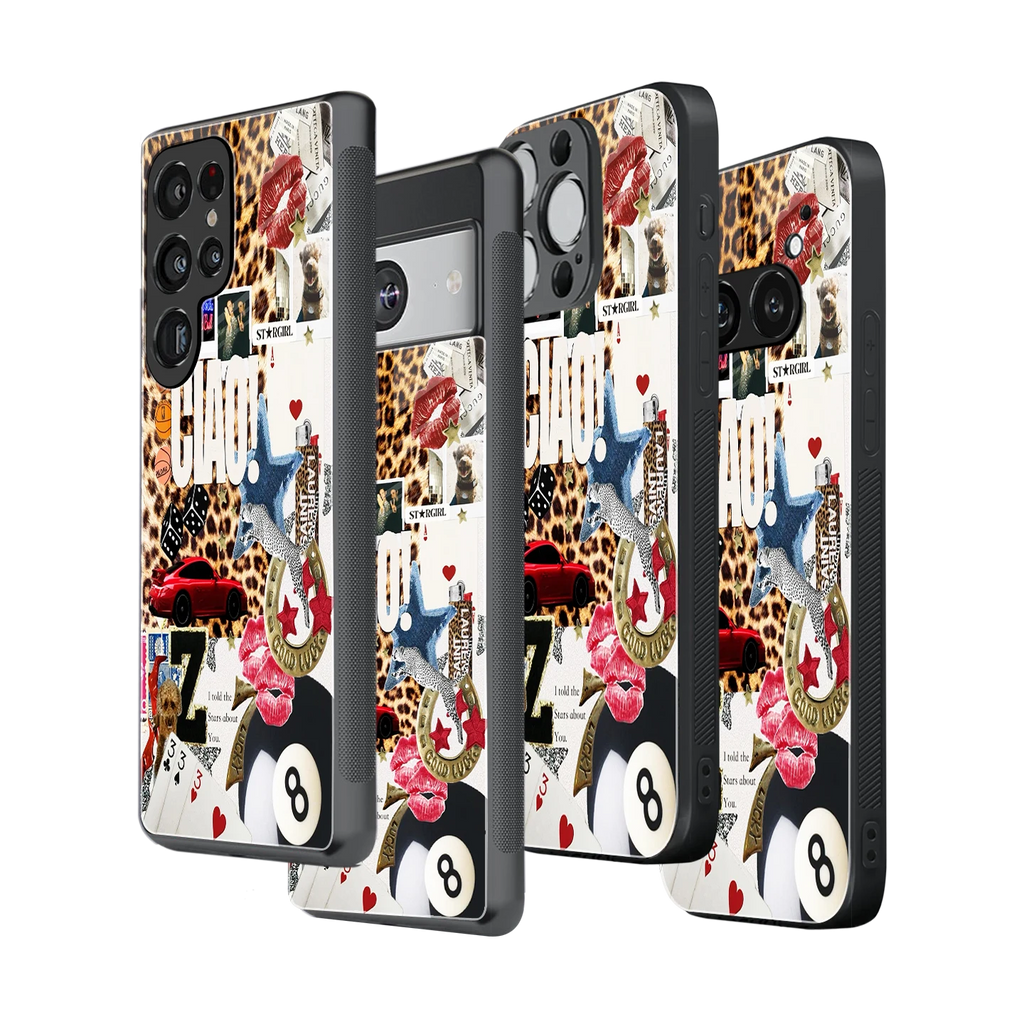 Stylish Glass Back Case for All Smartphones iPhone, Samsung, OnePlus, Pixel, Redmi, Oppo, Vivo, Motorola