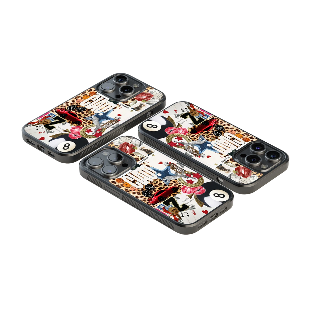 Luxury Glass Back Mobile Cover for iPhone, Samsung Galaxy, OnePlus, Pixel, Redmi & More