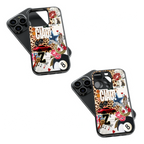 Trendy Glass Back Mobile Case for iPhone, Samsung, Redmi, OnePlus, Google Pixel, Motorola