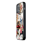 Slim Glass Back Phone Case for Multiple Brands iPhone, Samsung, Redmi, OnePlus, Oppo, Vivo
