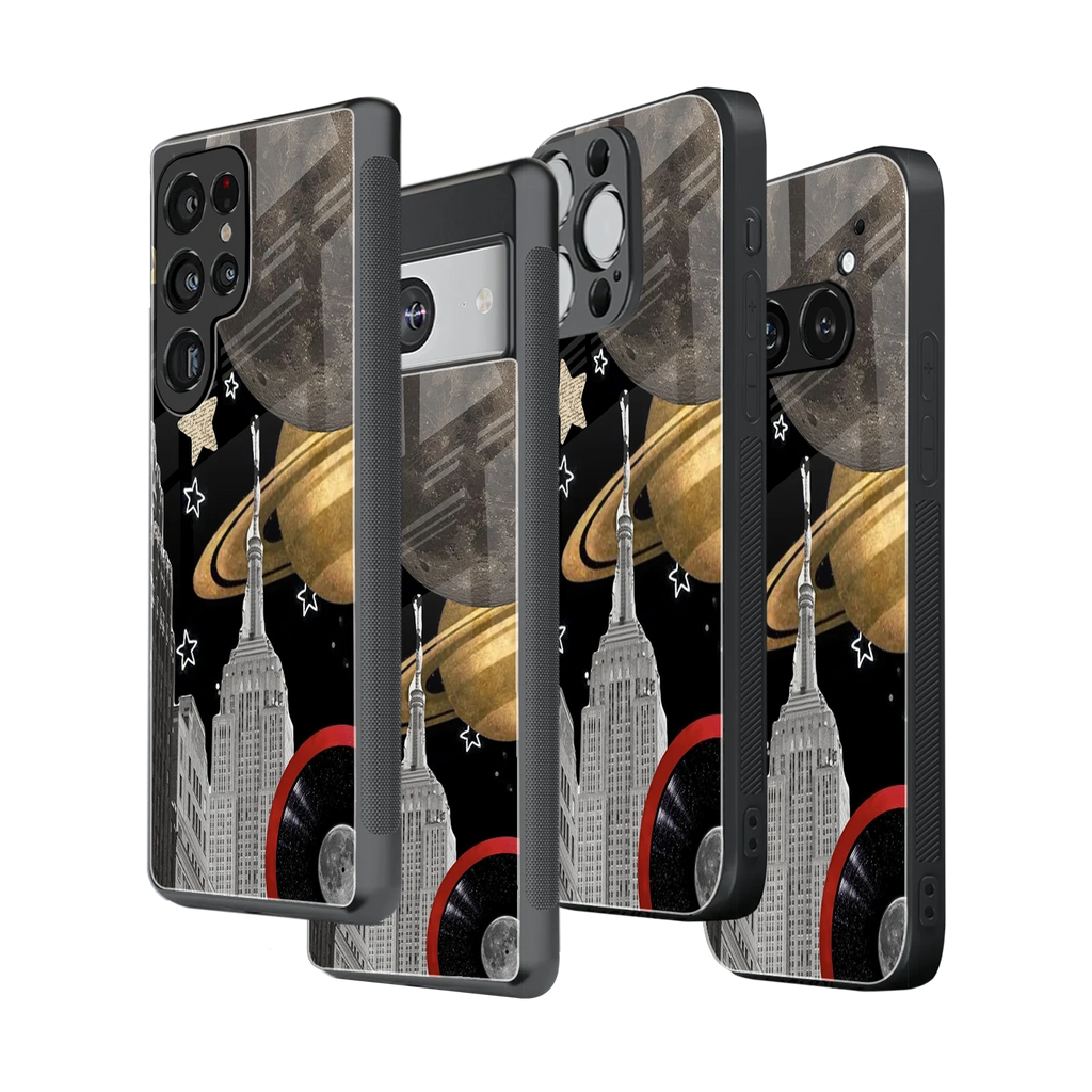 Stylish Glass Back Case for All Smartphones iPhone, Samsung, OnePlus, Pixel, Redmi, Oppo, Vivo, Motorola