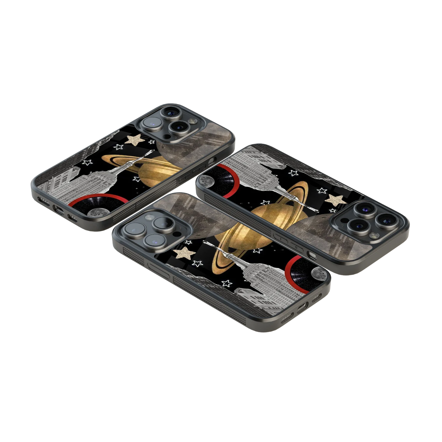 Luxury Glass Back Mobile Cover for iPhone, Samsung Galaxy, OnePlus, Pixel, Redmi & More