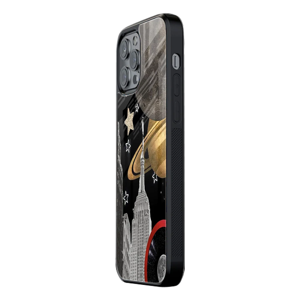 Slim Glass Back Phone Case for Multiple Brands iPhone, Samsung, Redmi, OnePlus, Oppo, Vivo