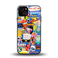 classic collage aesthetic back phone cover | glass case for iphone 13