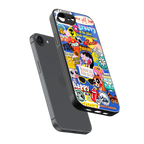 classic collage aesthetic back phone cover | glass case for iphone 16e