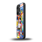 classic collage aesthetic back phone cover | glass case for oneplus nord 3
