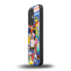 classic collage aesthetic back phone cover | glass case for oneplus nord ce 3