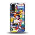 classic collage aesthetic back phone cover | glass case for oneplus nord ce 4 lite