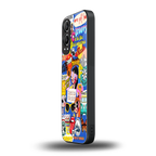 classic collage aesthetic back phone cover | glass case for oneplus nord ce 4 lite