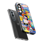 classic collage aesthetic back phone cover | glass case for oneplus nord ce 4