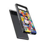 classic collage aesthetic back phone cover | glass case for Google Pixel 6A
