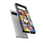 classic collage aesthetic back phone cover | glass case for google pixel 8 pro