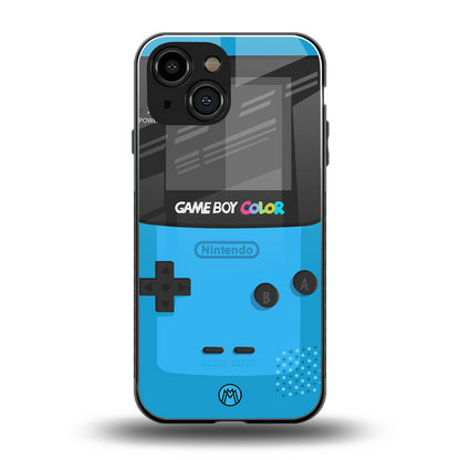 classic color gameboy back phone cover | glass case for iphone 13 mini