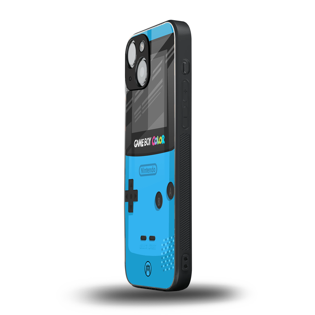 classic color gameboy back phone cover | glass case for iphone 13 mini