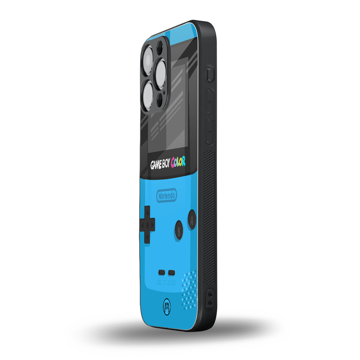 classic color gameboy back phone cover | glass case for iphone 13 pro max