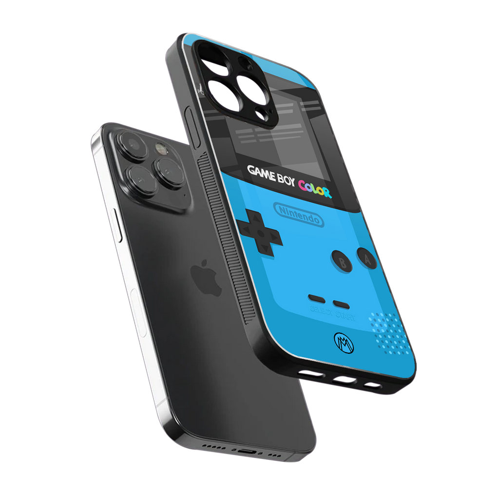 classic color gameboy back phone cover | glass case for iphone 13 pro