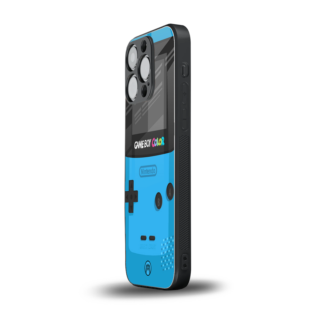 classic color gameboy back phone cover | glass case for iphone 13 pro