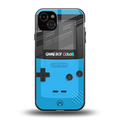 classic color gameboy back phone cover | glass case for iphone 15 plus