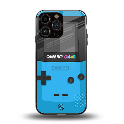 classic color gameboy back phone cover | glass case for iphone 14 pro max