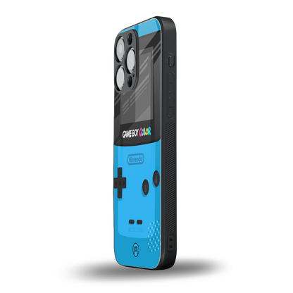 classic color gameboy back phone cover | glass case for iphone 14 pro max