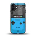 classic color gameboy back phone cover | glass case for iphone 16 plus