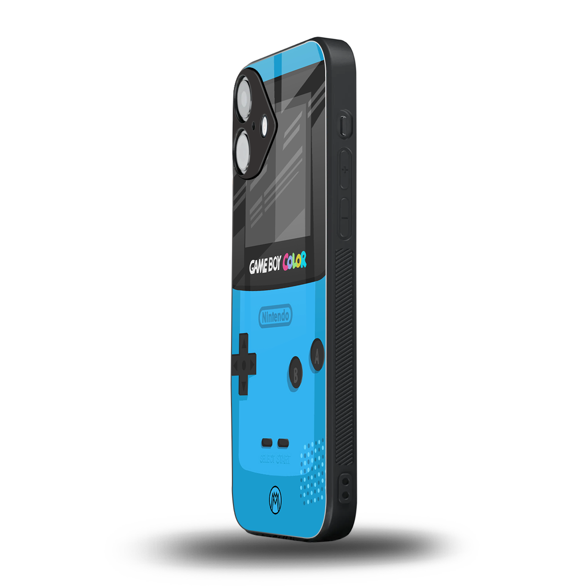 classic color gameboy back phone cover | glass case for iphone 16 plus