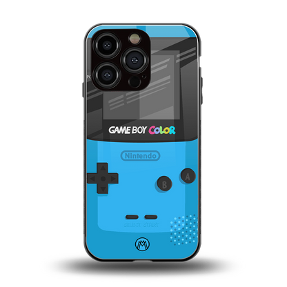 classic color gameboy back phone cover | glass case for iphone 16 pro