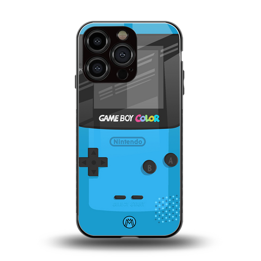 classic color gameboy back phone cover | glass case for iphone 16 pro