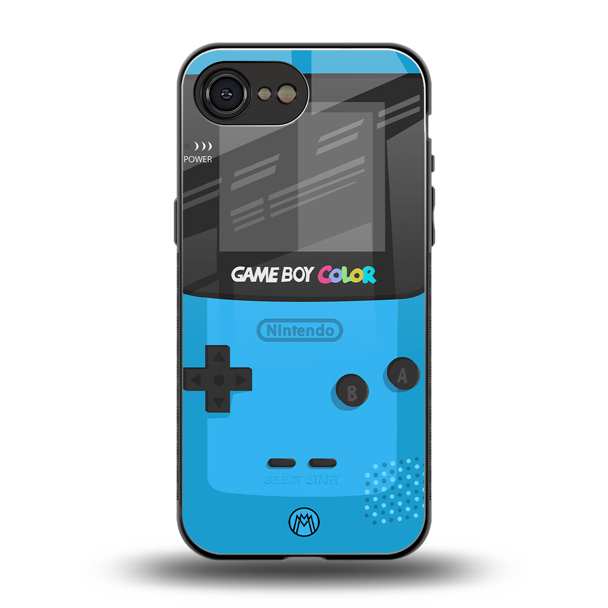 classic color gameboy back phone cover | glass case for iphone 16e