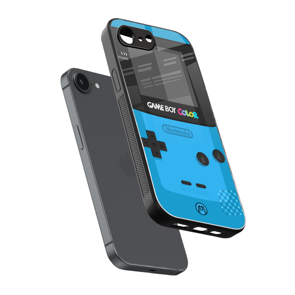 classic color gameboy back phone cover | glass case for iphone 16e
