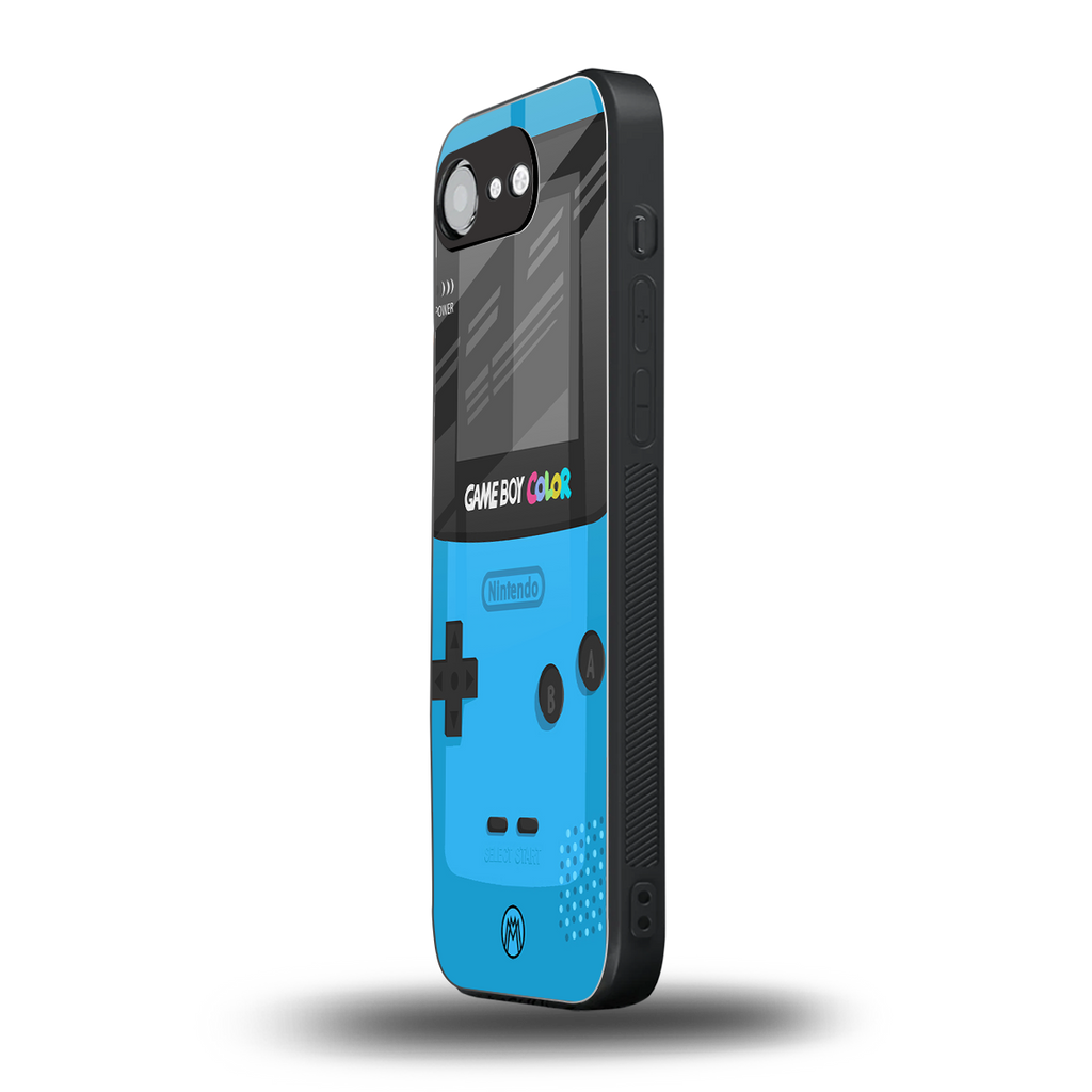 classic color gameboy back phone cover | glass case for iphone 16e