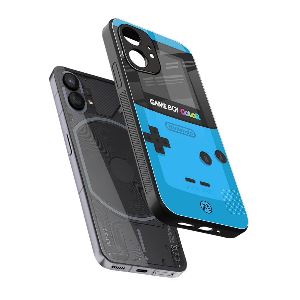 classic color gameboy back phone cover | glass case for nothing phone 1