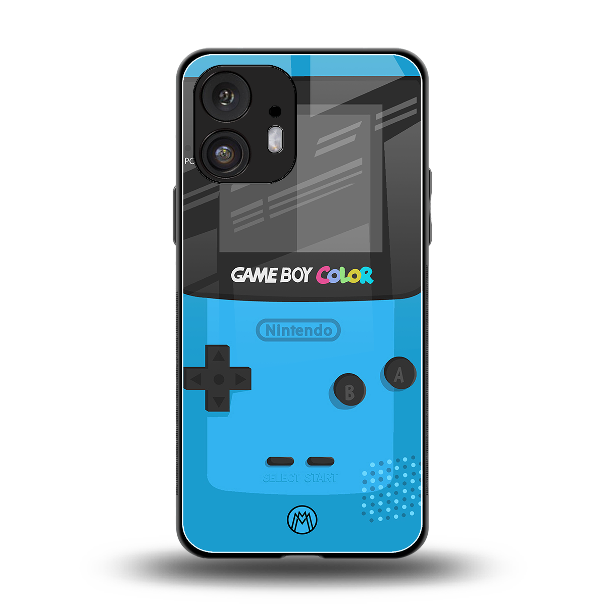classic color gameboy back phone cover | glass case for nothing phone 2