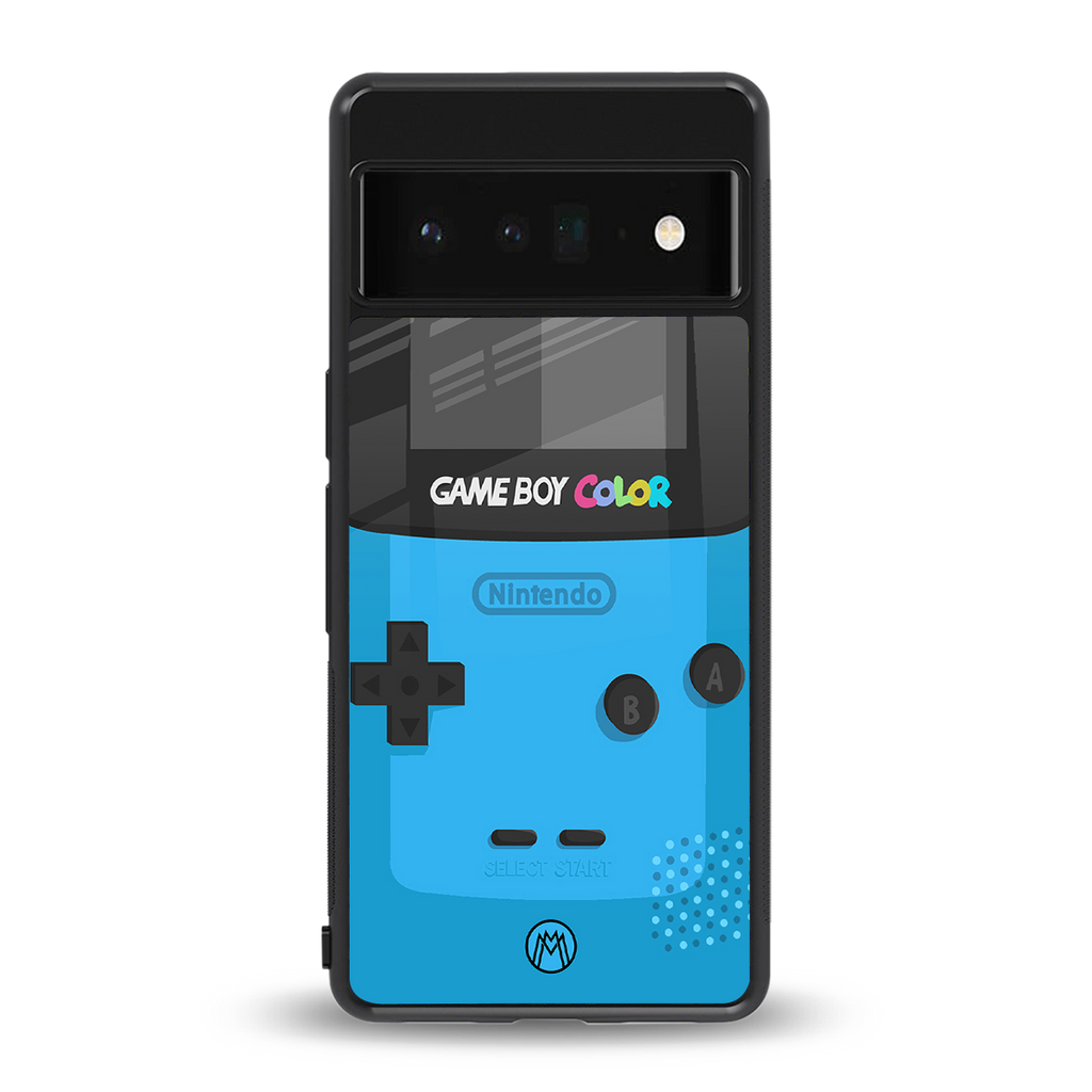 classic color gameboy back phone cover | glass case for google pixel 6 pro