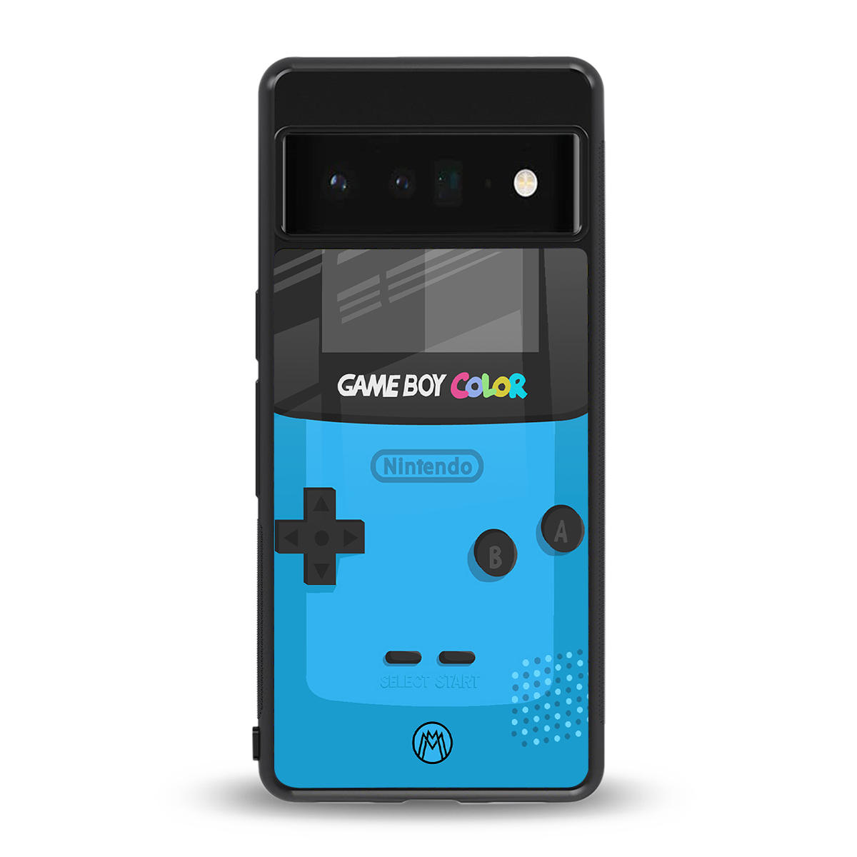 classic color gameboy back phone cover | glass case for google pixel 6 pro