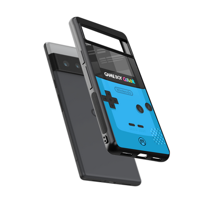 classic color gameboy back phone cover | glass case for google pixel 6 pro