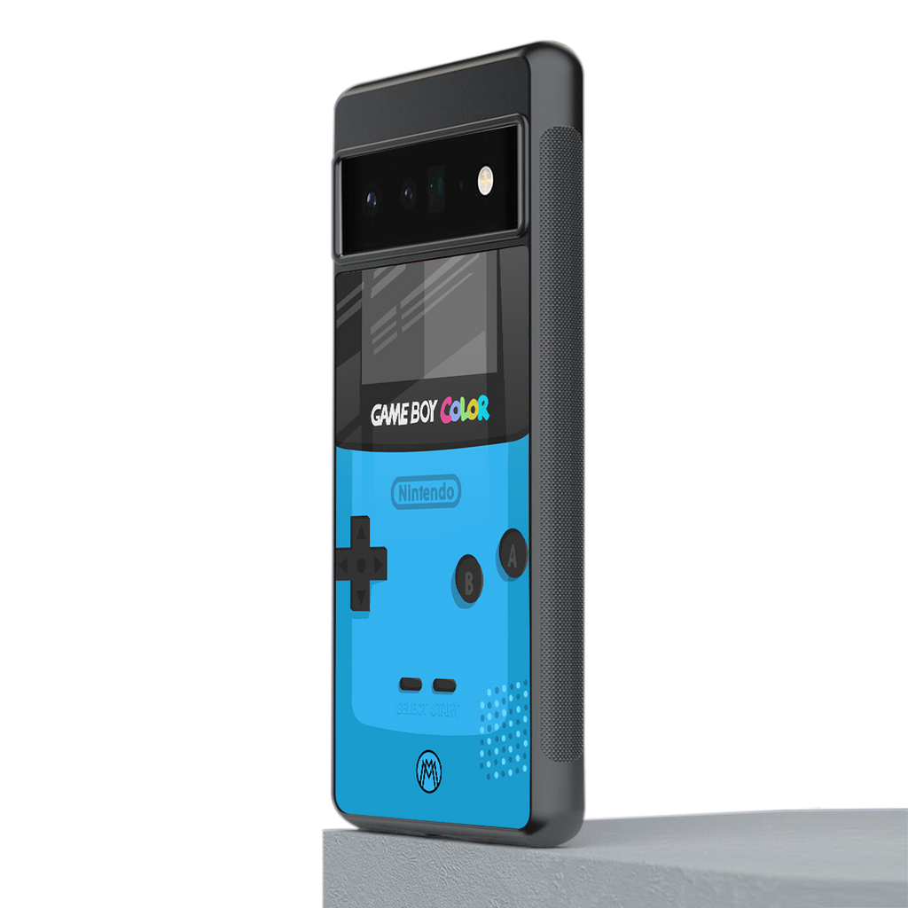 classic color gameboy back phone cover | glass case for google pixel 6 pro
