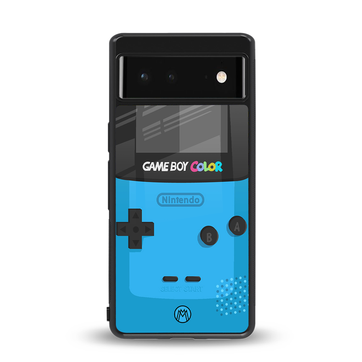 classic color gameboy back phone cover | glass case for google pixel 6