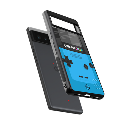 classic color gameboy back phone cover | glass case for google pixel 6