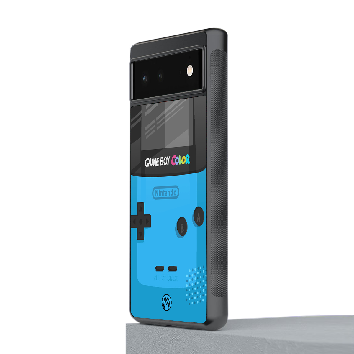 classic color gameboy back phone cover | glass case for google pixel 6