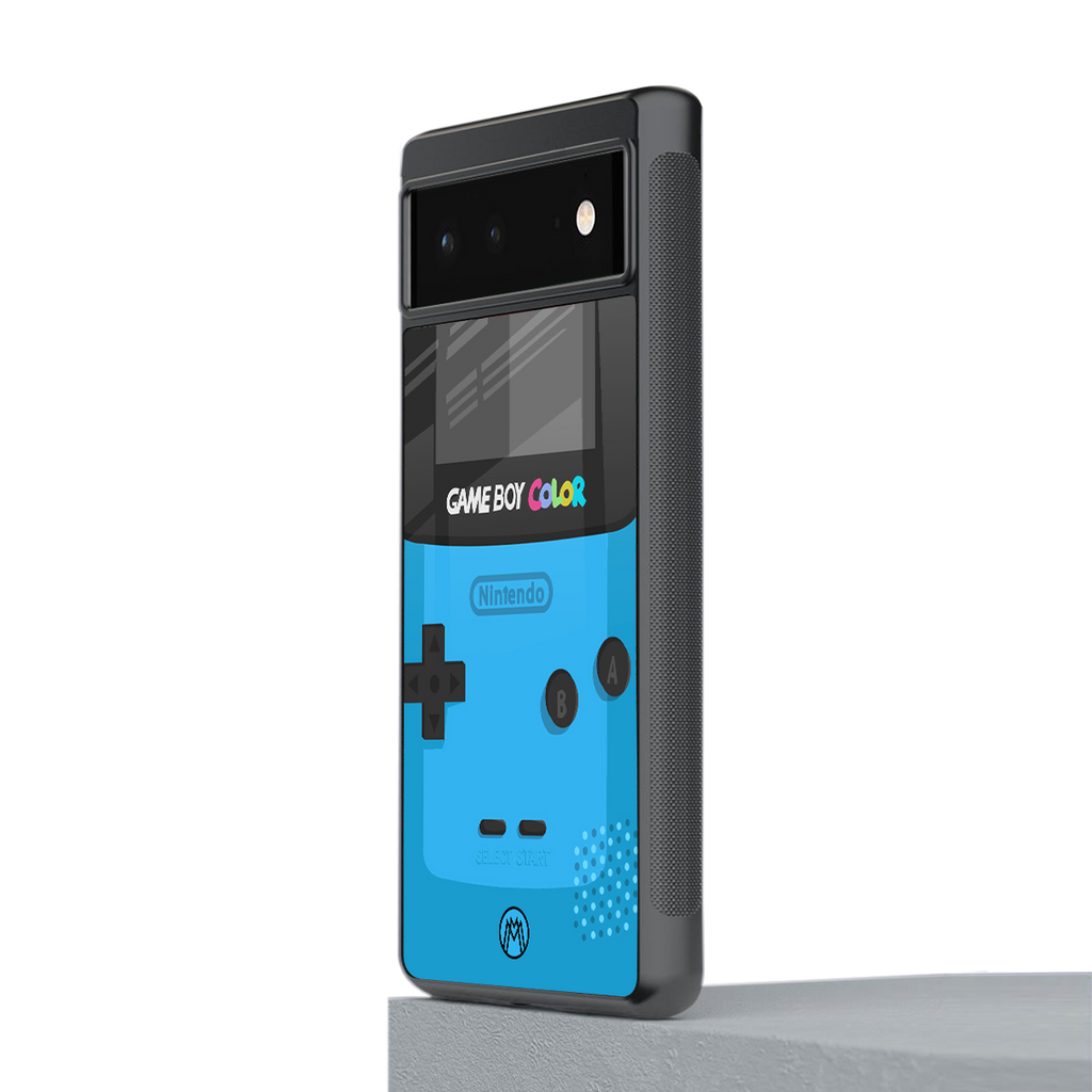 classic color gameboy back phone cover | glass case for Google Pixel 6A