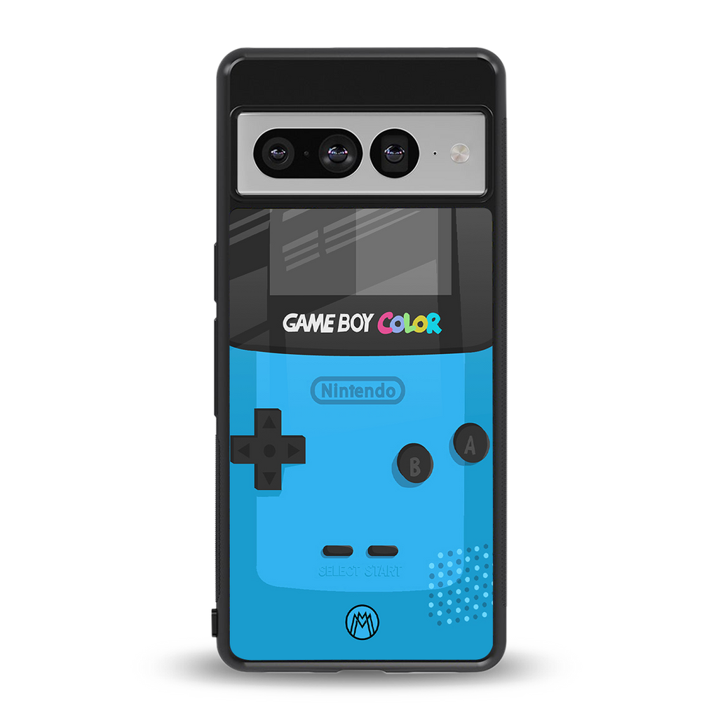 classic color gameboy back phone cover | glass case for google pixel 7 pro
