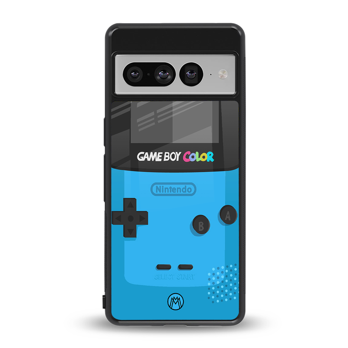 classic color gameboy back phone cover | glass case for google pixel 7 pro