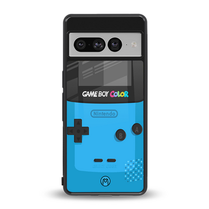 classic color gameboy back phone cover | glass case for google pixel 7 pro