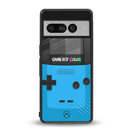 classic color gameboy back phone cover | glass case for google pixel 7 pro