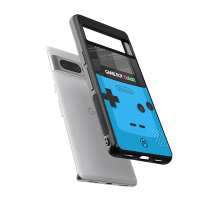 classic color gameboy back phone cover | glass case for google pixel 7 pro