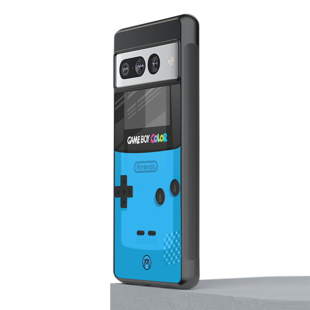 classic color gameboy back phone cover | glass case for google pixel 7 pro