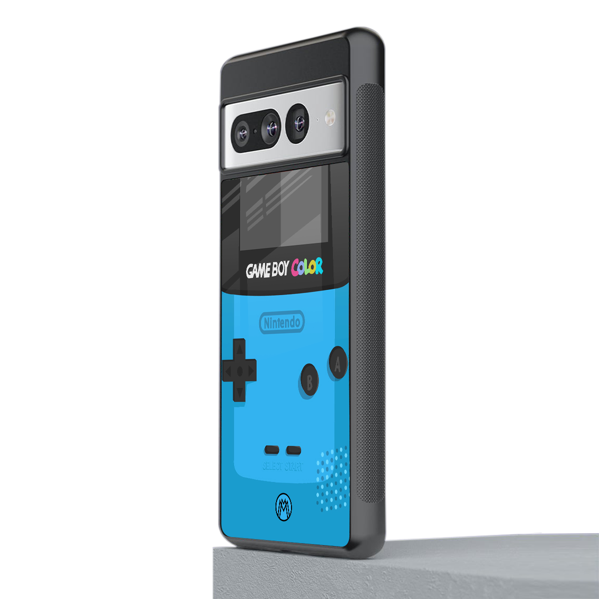 classic color gameboy back phone cover | glass case for google pixel 7 pro